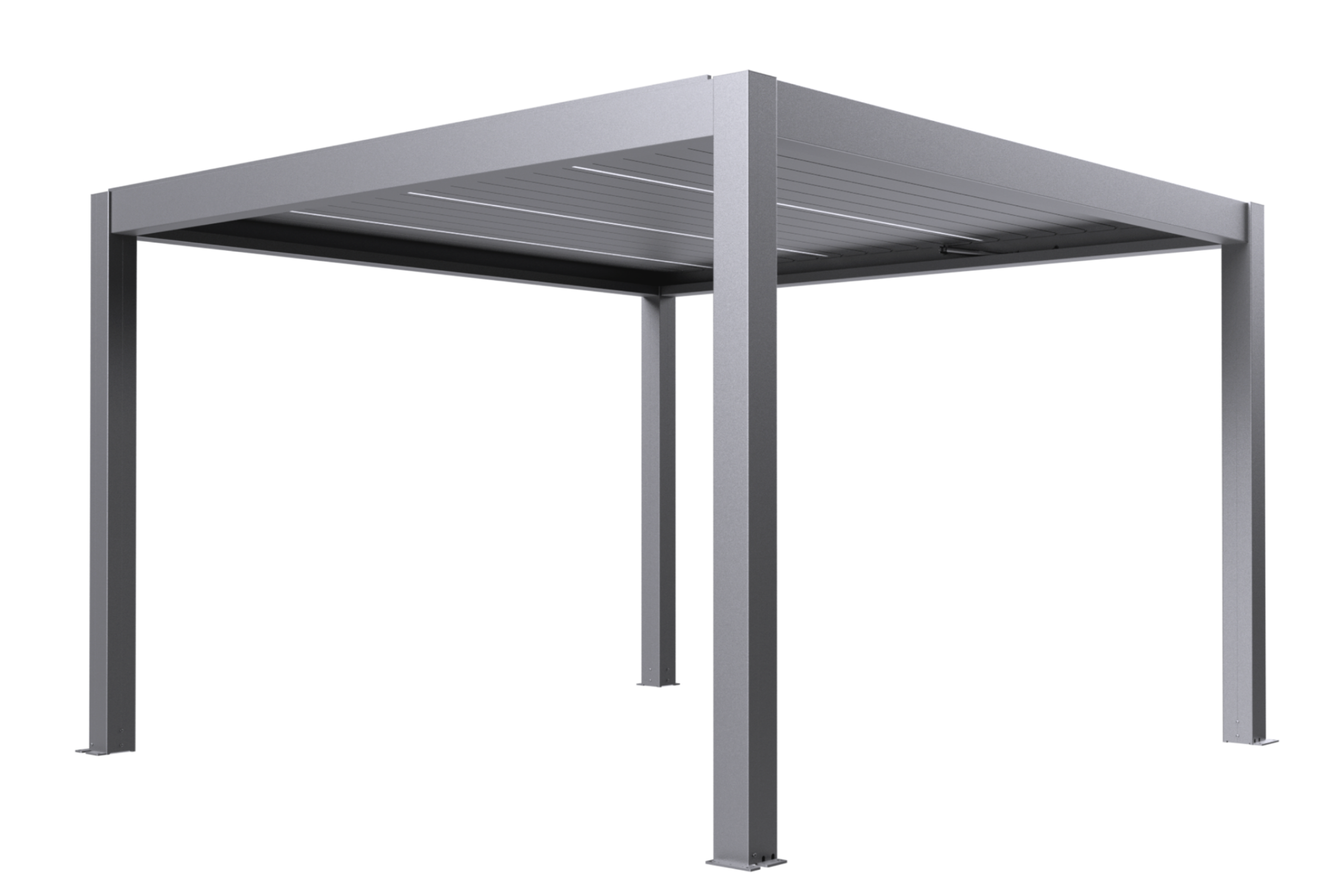 Hanso Master Plus pergola with LED lighting and automatic shade system